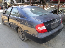 2003 TOYOTA CAMRY LE NAVY BLUE 2.4L AT Z16258